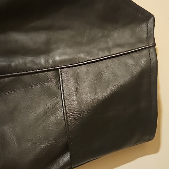 Leather Biker Vest - Picture 8 of 12